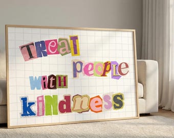 TPWK Poster Styles Positive quote Harry 1D Fan Decor
