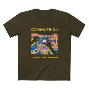 Commute DJ - Traffic Jam Session T-Shirt - Music Lover Gift