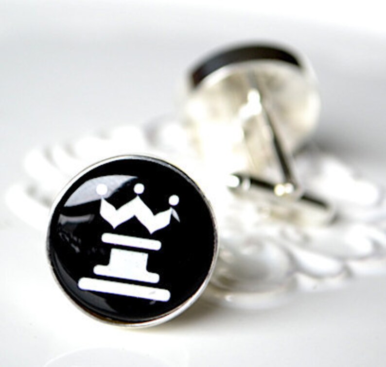 Geek Cufflinks cool geeky modern gift for men husband or Etsy