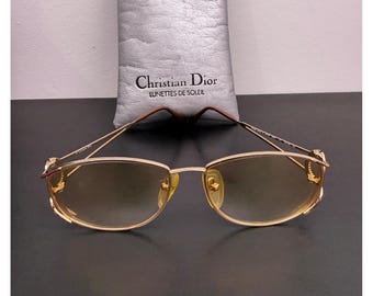 Vintage CHRISTIAN DIOR 2006 OVERSIZE Yellow Red Green Frame