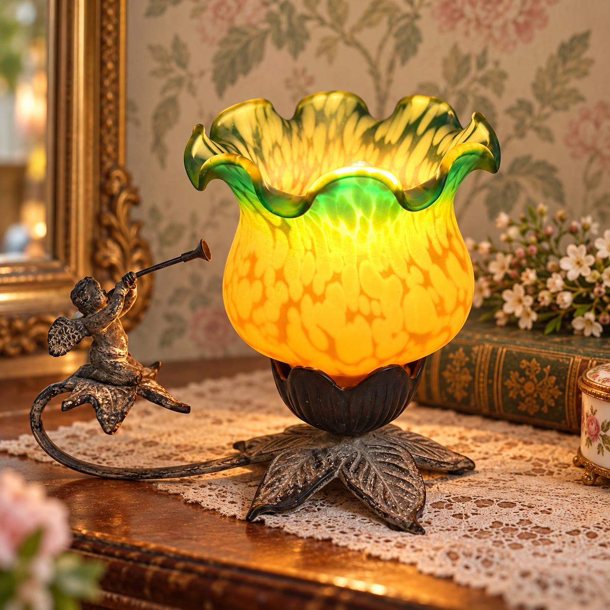 Vintage Angel Night Lamp - Etsy