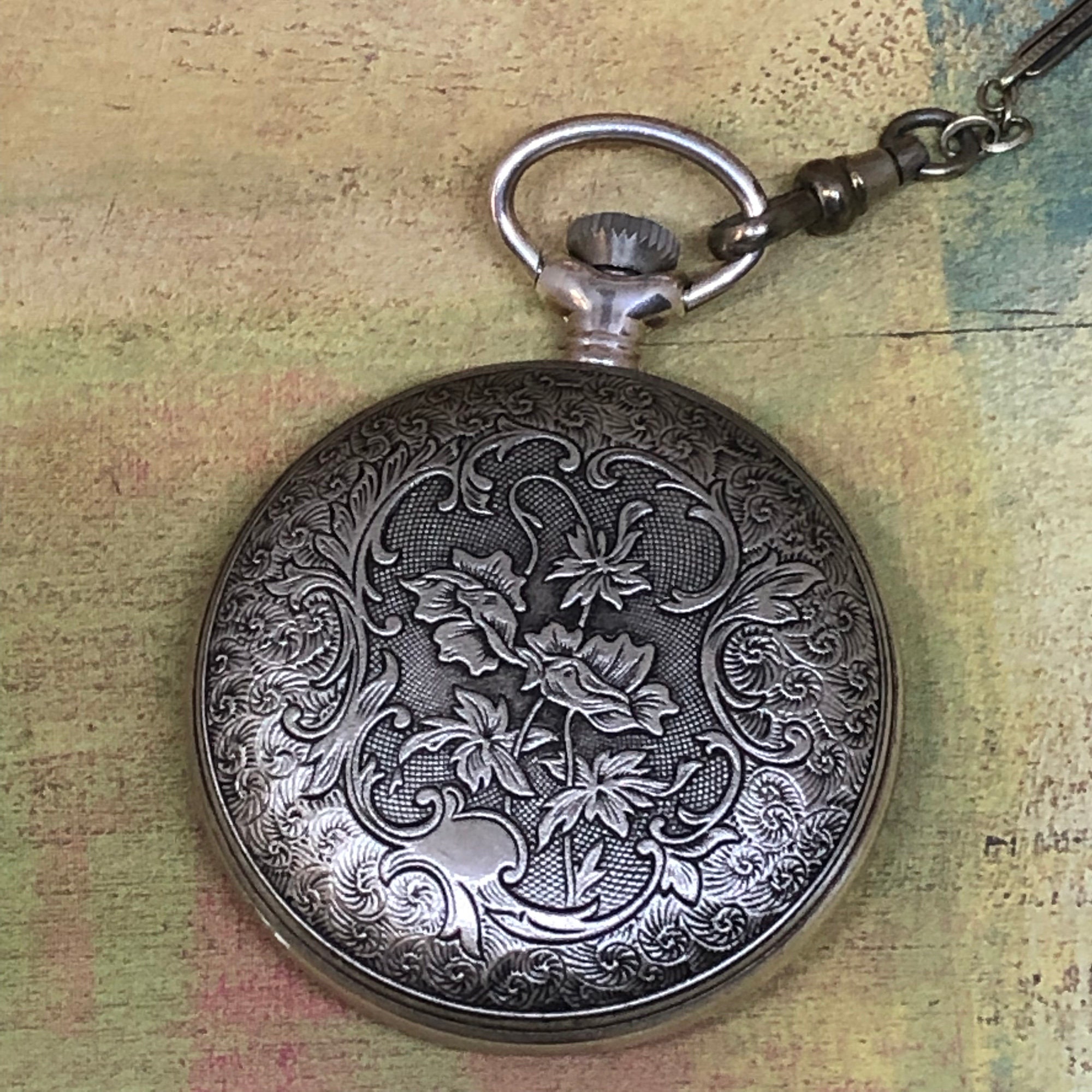 Buy Jacques Du Manoir Pocket Watch Swiss Made With Alpine Motif Online in India Etsy