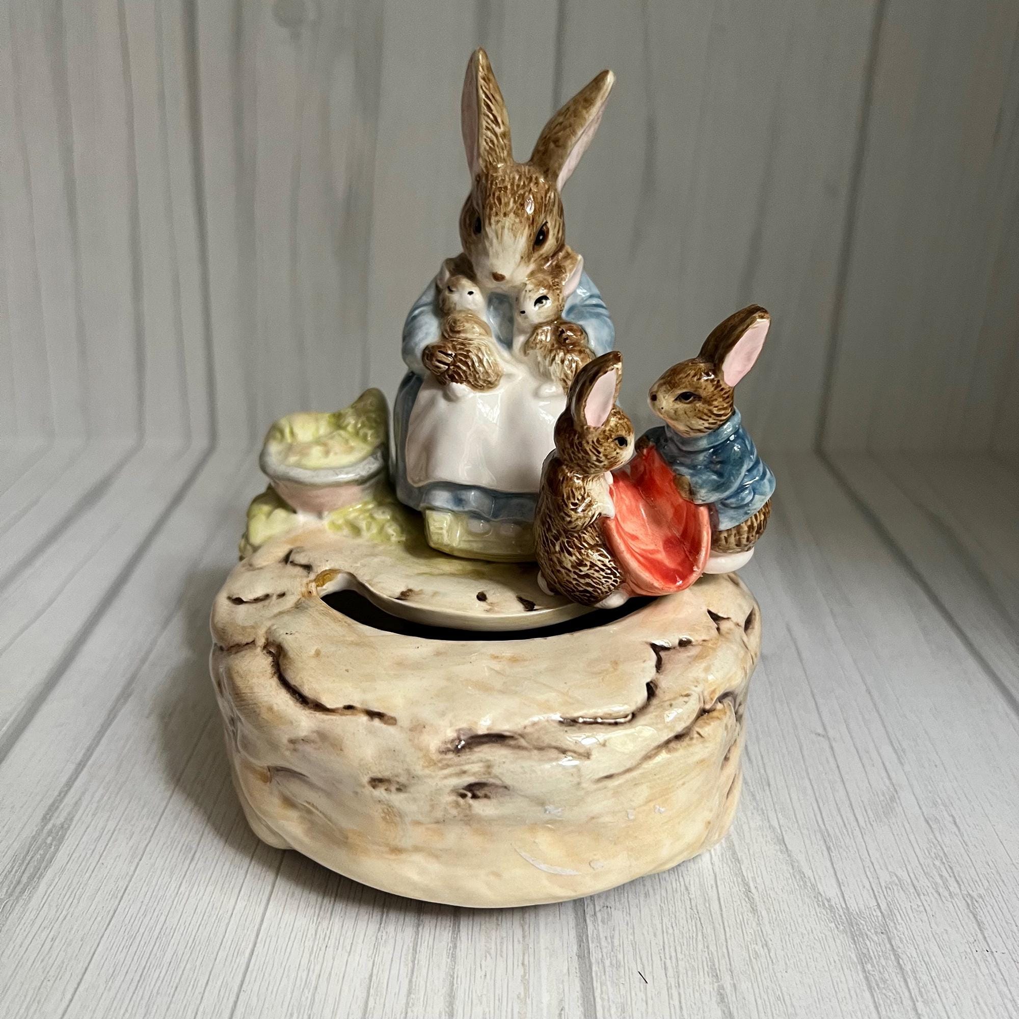 Beatrix Potter Mrs Rabbit Figurine - Etsy