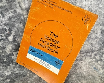 Manual del regulador de voltaje de Texas Instruments, 1977 (Manual naranja)