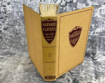 Harvard Classics Vol 49 Epic and Saga Beowulf Collier Scholarcore Hardcover