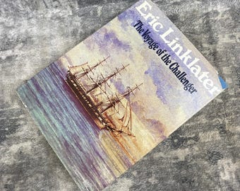 The Voyage of the Challenger Eric Linklater Vintage Book Ocean Exploration