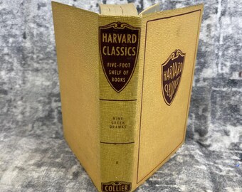 Harvard Classics Vol 8 Nine Greek Dramas Collier Scholarcore Hardcover