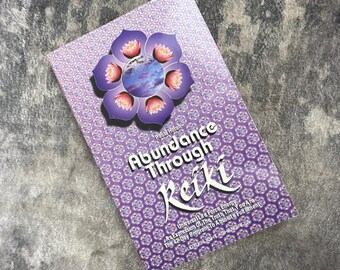 Abundance Through Reiki Paula Horan Paperback Book 42-Day Program Lotus Light