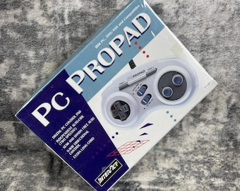 Vtg Interact PC ProPad SV-230 IBM 386 486 Game Controller Sealed Big Box New