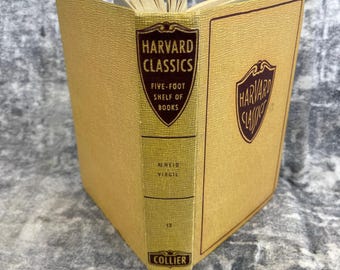 Harvard Classics Vol 13 Virgil Aeneid Collier Scholarcore Hardcover