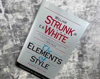 The Elements of Style Fourth Edition Strunk and White Reference Book Paperback