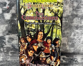 Vtg Dragonlance TSR The Companions Vol VI Tina Daniell 1993 Fantasy Book DnD