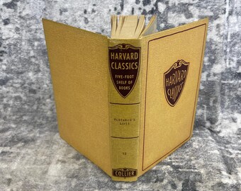 Harvard Classics Vol 12 Plutarch's Lives Collier Scholarcore Hardcover