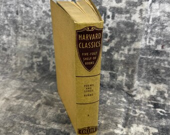 Harvard Classics Vol 6  Burns Poems and Songs Collier Scholarcore