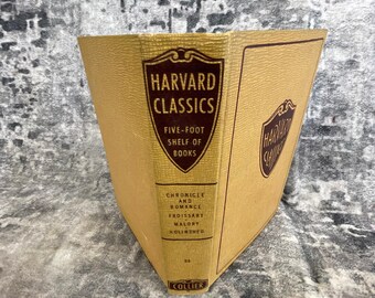 Harvard Classics Vol 35 Chronicle and Romance Malory Holinshed Collier Relié