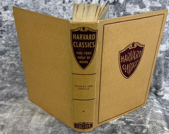Harvard Classics Vol 33 Voyages and Travels Collier Hardcover Scholarcore