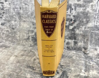 Harvard Classics Vol 42 English Poetry Tennyson Whitman Collier Scholarcore