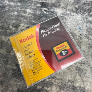 Kodak 2x 8MB Compact Flash Picture Card CF Memory Digital Camera New Sealed