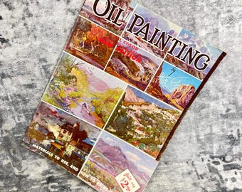 Oil Painting Book Art Instruction Guide Still Life Landscape Walter T Foster