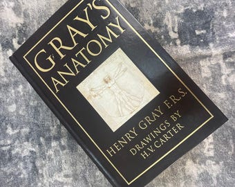Gray's Anatomy Henry Gray 1995 Barnes & Noble Leatherbound 1901 Facsimile