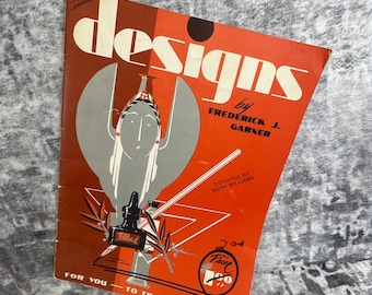 Designs Art Instruction Book Walter Foster Frederick J. Garner
