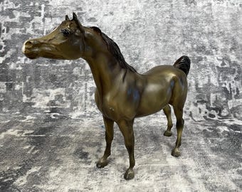 Vtg Breyer Horse Arabian Bay Mare #939 Traditional Black Stallion Mold Toy