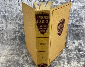 Harvard Classics Vol 47  Elizabethan Drama 2 Collier Scholarcore Hardcover