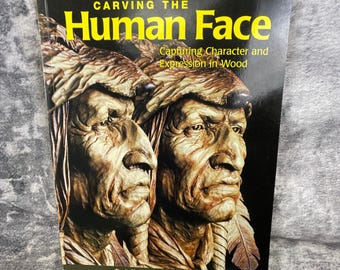 Fox Chapel Carving the Human Face Jeff Phares Woodcarving Art Instruction Book