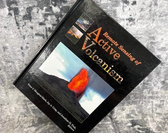 Remote Sensing of Active Volcanism Hardcover Book Mouginis-Mark NASA Signed