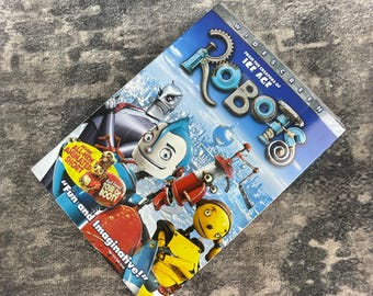 Robots DVD 2005 Widescreen Edition Blue Sky Animation Robin Williams Comedy