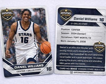 Aangepaste basketbalruilkaart | Gepersonaliseerde sportcadeau