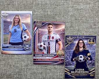 Gepersonaliseerde voetbalruilkaart | Aangepast sportfotocadeau