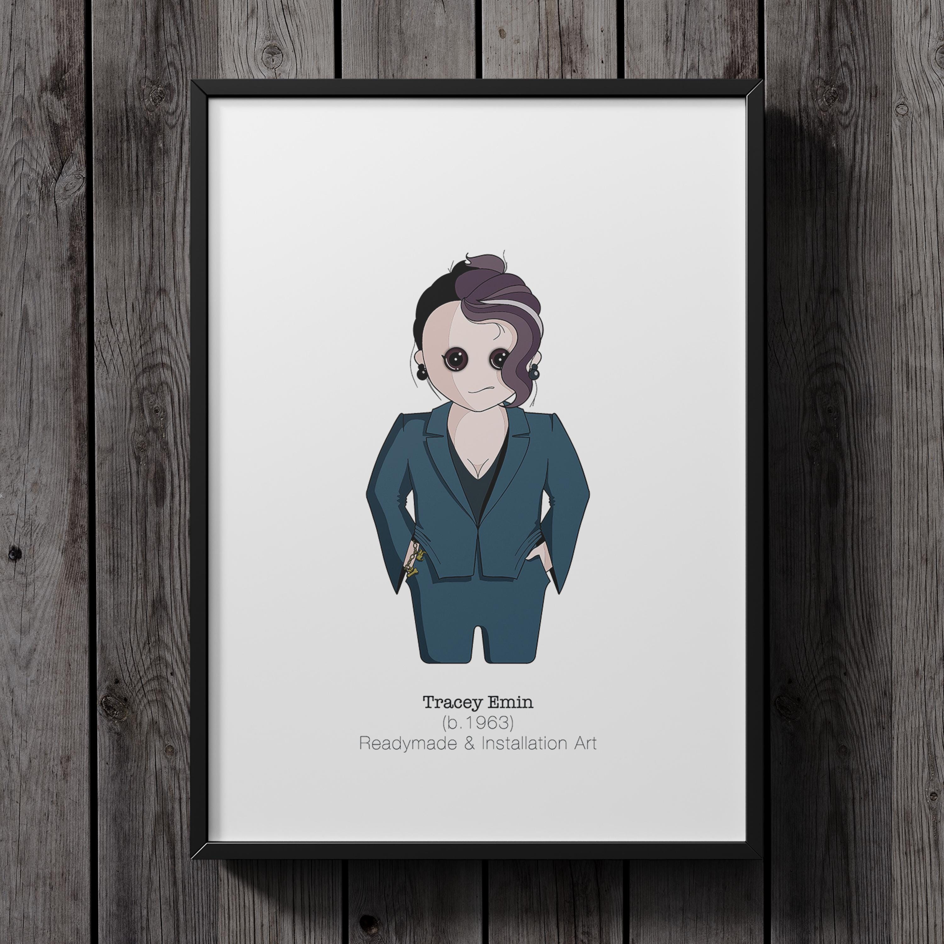 Tracey emin poster - Etsy 日本