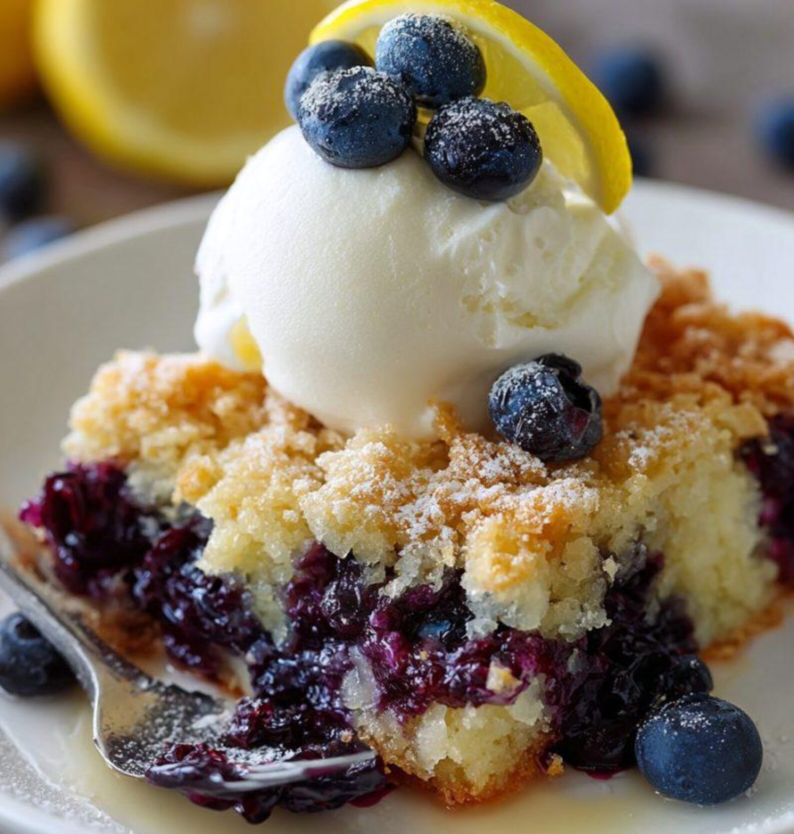 BEST RECIPE for Lemon Blueberry Cheesecake Dump Cake Download. - Etsy