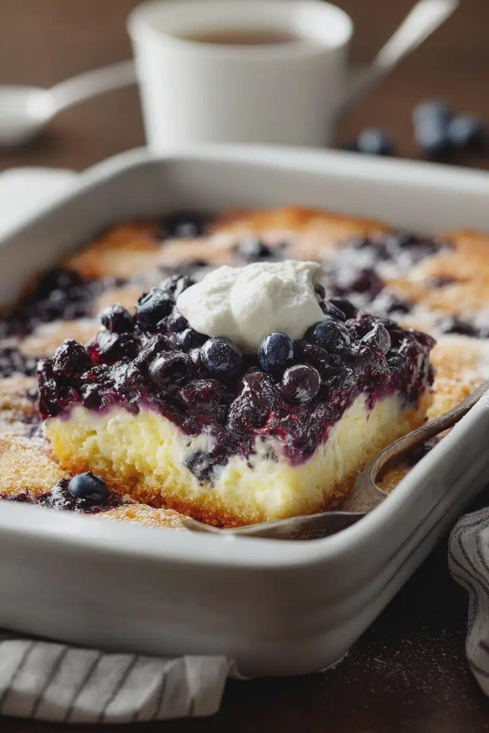 BEST RECIPE for Lemon Blueberry Cheesecake Dump Cake Download. - Etsy