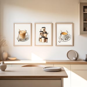 Espresso Wall Art | Coffee Print | Kitchen Wall Decor | Coffee Lover Gift | Espresso Poster image 13