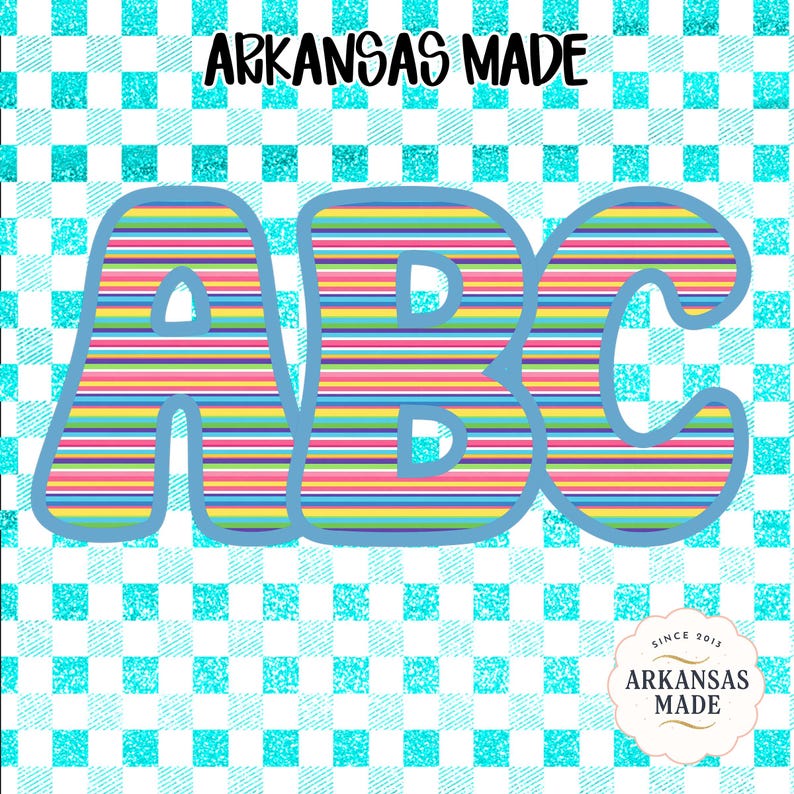 Stripes Alpha Pattern Sweet Stripes Alpha PNG, Digital Download Alphabet, Colorful Striped ...