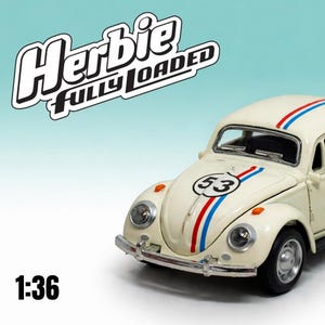 Herbie #53 Diecast Beetle - 1:36 Leichtmetall-Modellauto