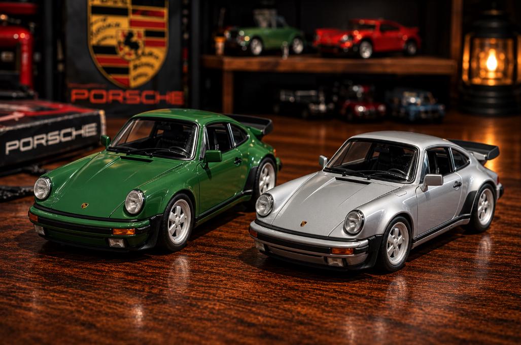 ポルシェ911ターボ ダイキャストモデルミニカー – 1/36スケール