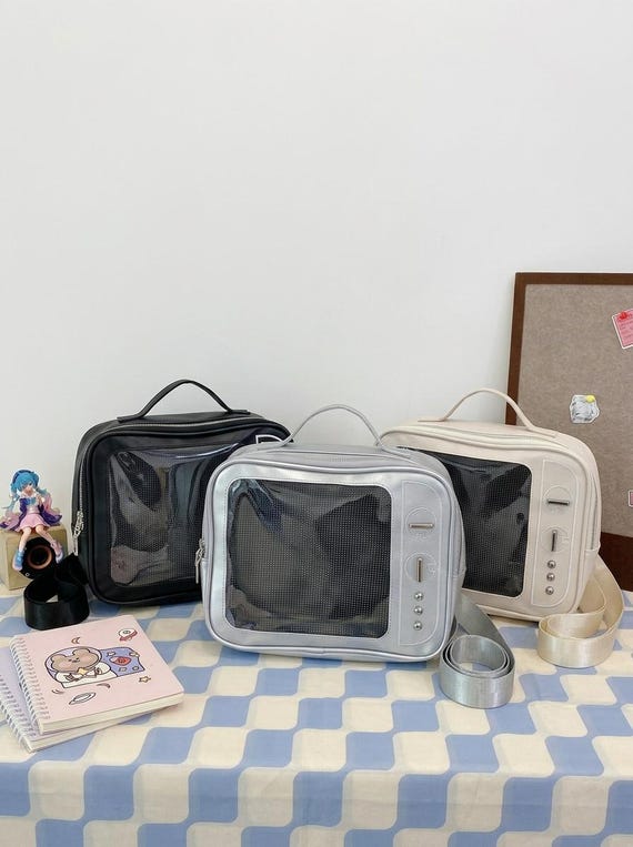 PU Leather Ita Bag, Convertible Crossbody Backpack, Kawaii  display picture 1