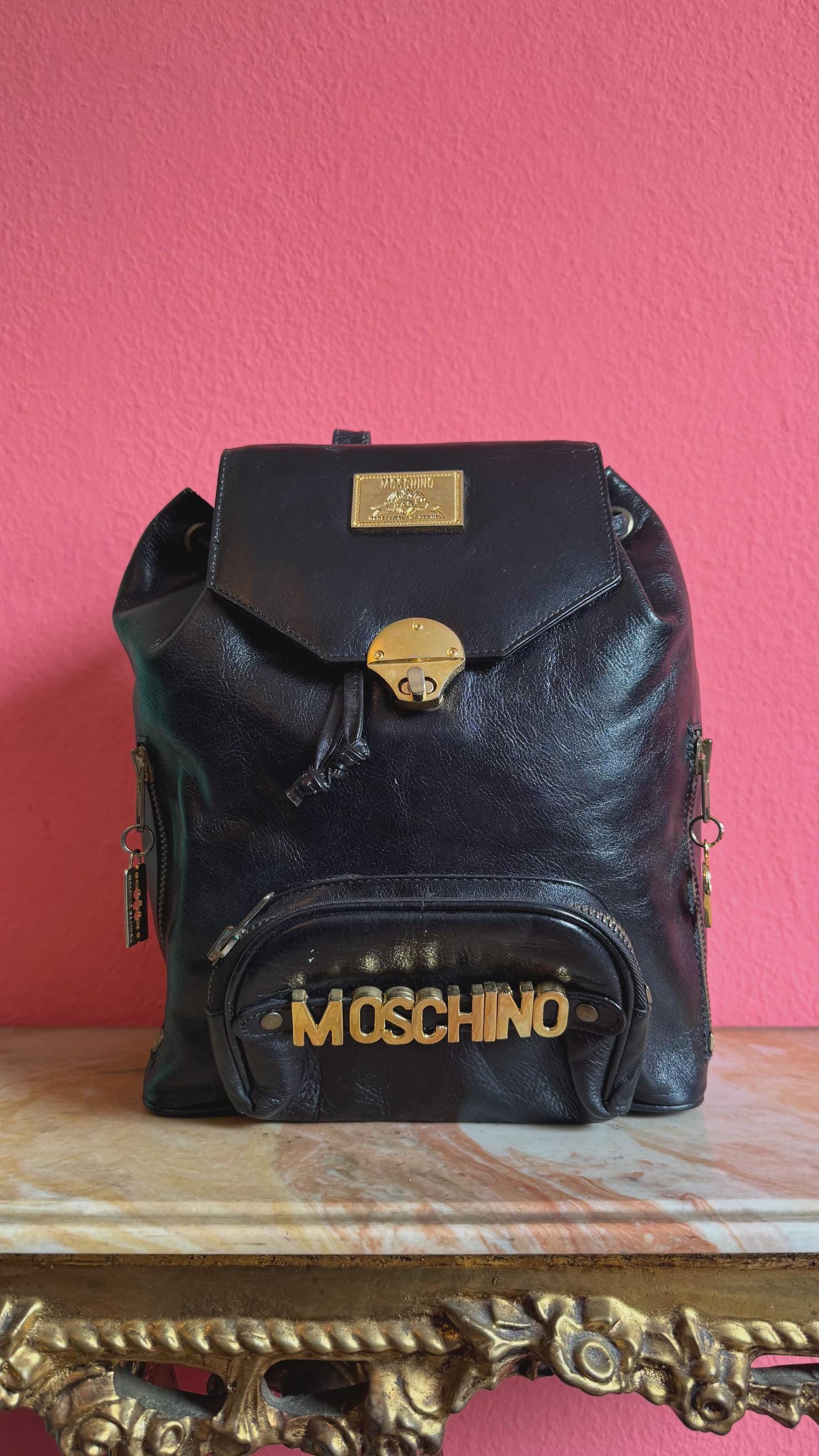 Moschino Vintage Bag - Etsy