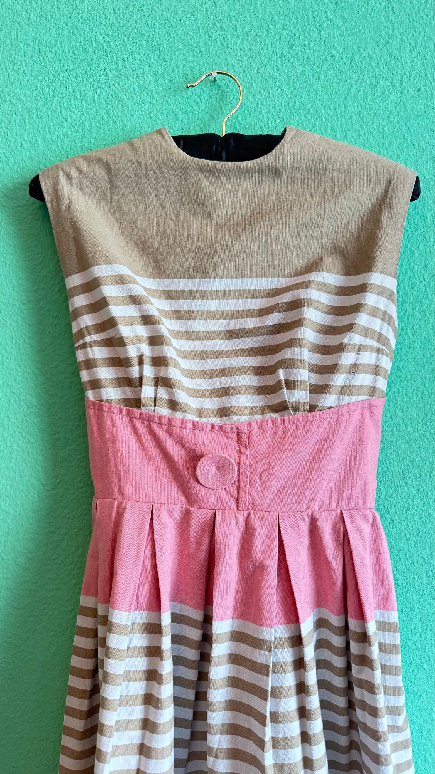 Abito da donna anni '50, stile retrò, a maniche corte, vintage, abito estivo da donna, taglia 50, Celeste., S