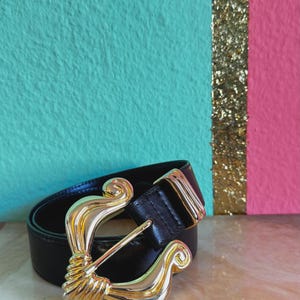 Rena Lange vintage duck belt with chain Rena Lange duck belt | eBay main image 2