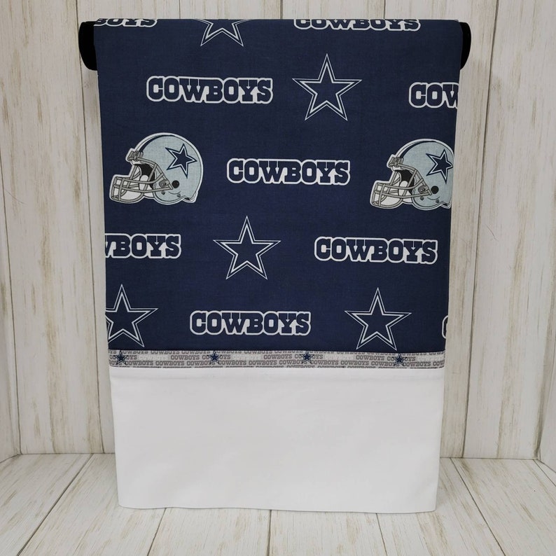 Dallas Cowboys Pillowcase NFL Pillowcase Cowboys Pillowcase Etsy