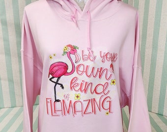 Flamazing Hoodie - Be Flamazing - Flamingo Summer Shirt