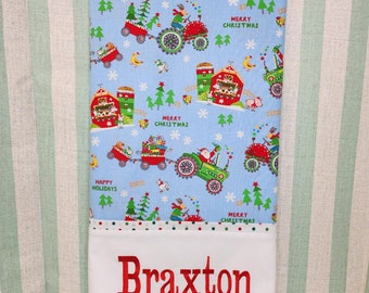 Holiday at the Farm Christmas Pillowcase, Personalized Pillowcases