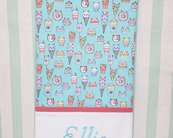 Kawaii Cat Pillowcase