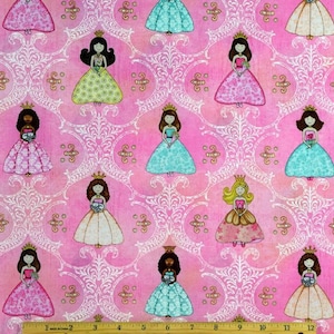 Royal Princesses Pillowcase, Personalized Pillowcases