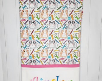Back To School Hamsters Pillowcase