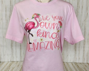 Flamazing Shirt - Be Flamazing - Flamingo Summer Shirt